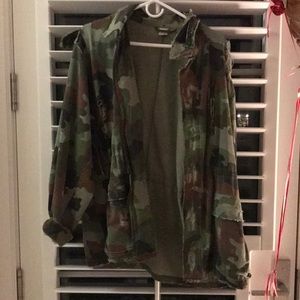LF vintage camo jacket